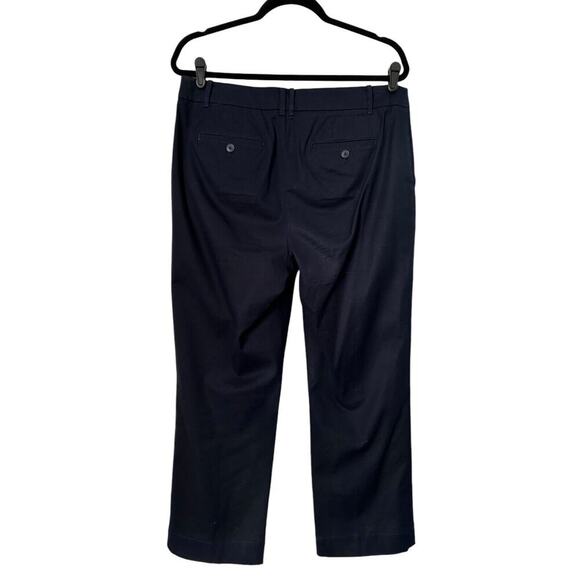 Talbots Pants Womens Size 10 The Perfect Chino Blue Mid Rise Stretch Casual - Picture 5 of 11